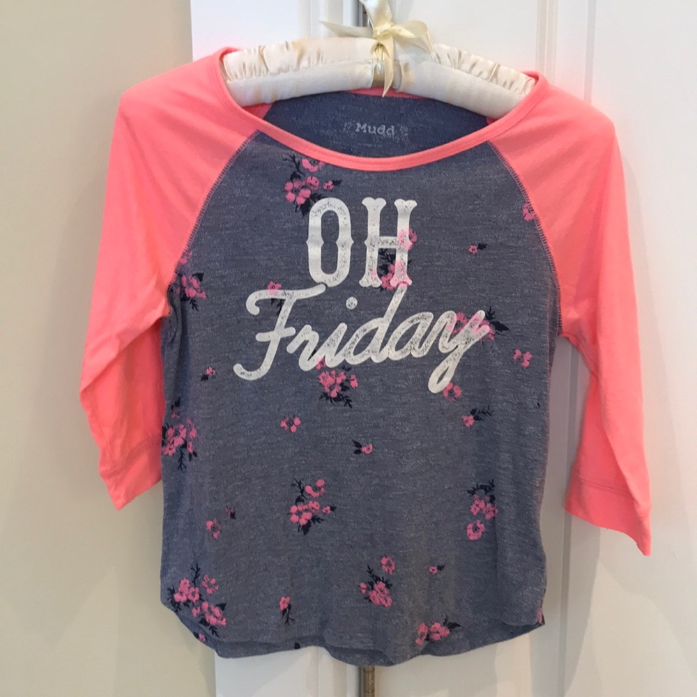 Kids cotton long sleeve top